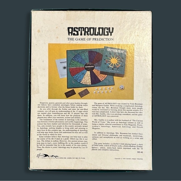 Rate vintage Astrology The Game of Prediction boardgame - Picture 2 of 5